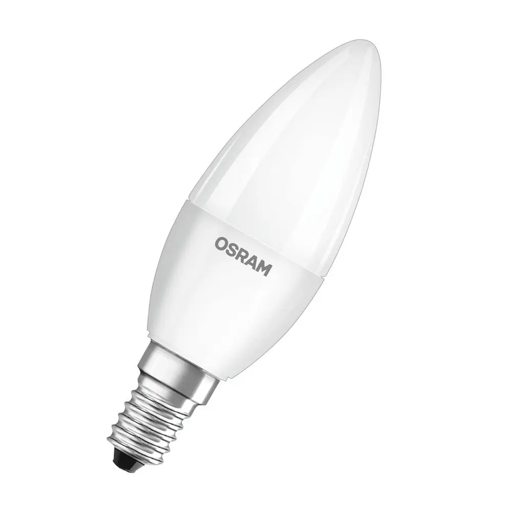 Matná LED žárovka E14 4.9 W CLASSIC B, studená bílá
