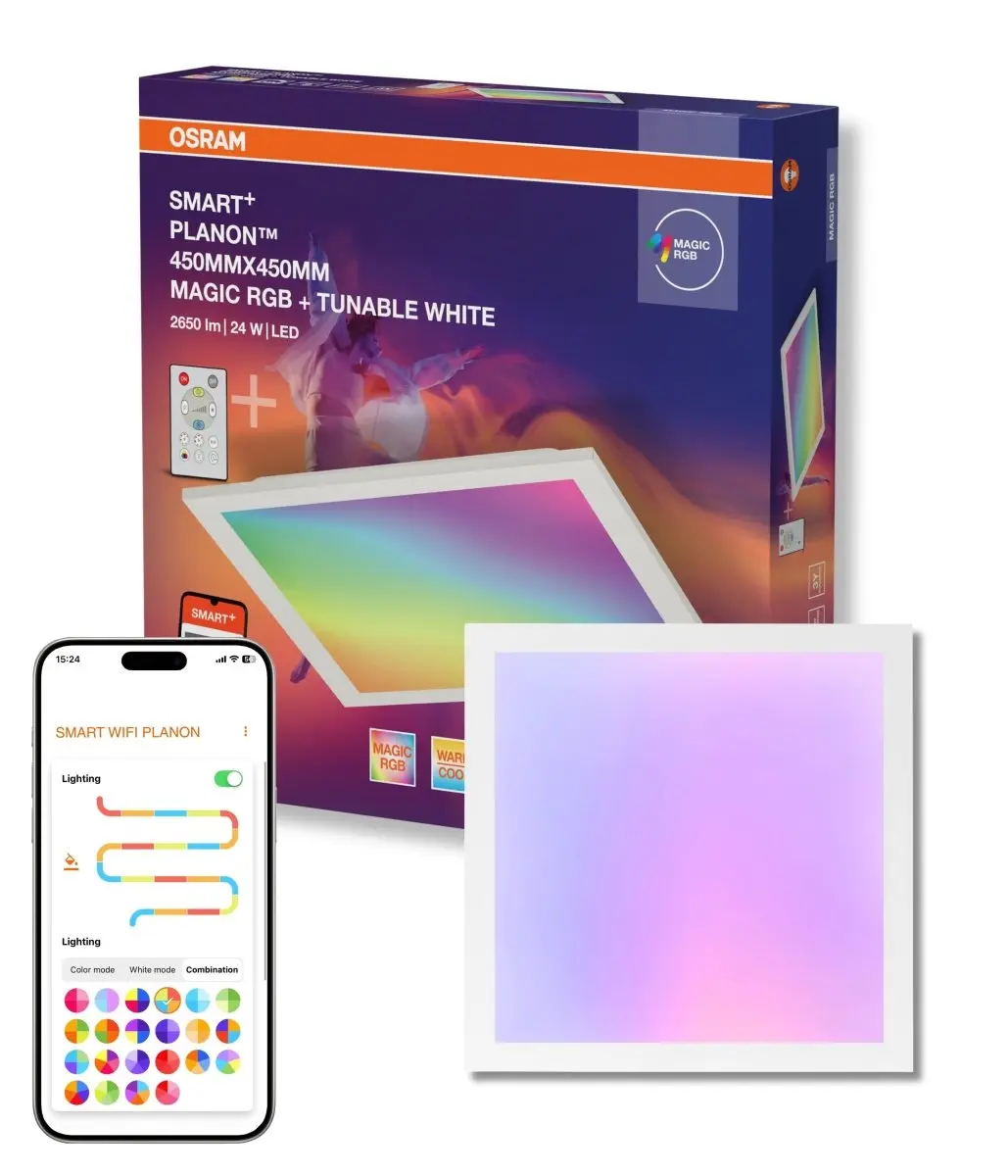 LEDVANCE Smart+ - Chytrý stropní LED panel, 45x45 cm, 24 W 4099854472213