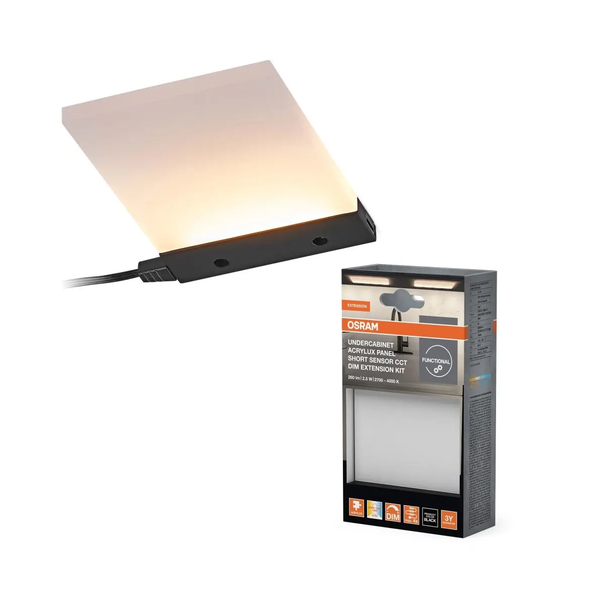 Podlinkový LED panel Acrylux, Extension