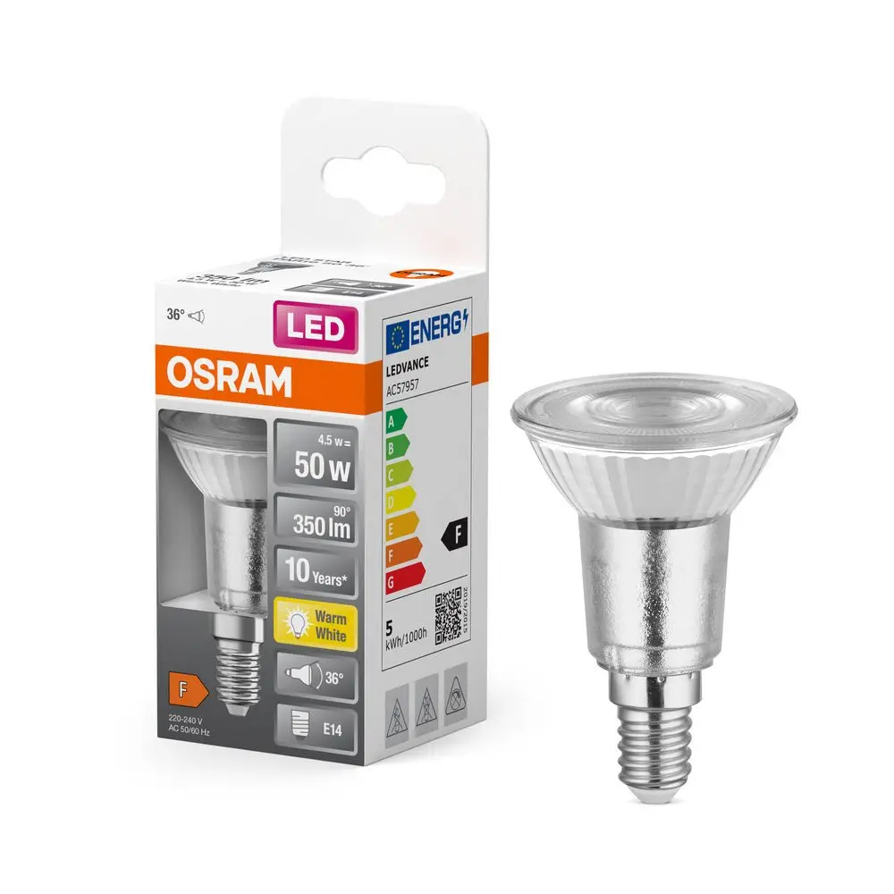 Reflektorová LED bodovka E14 4,5 W STAR, teplá bílá