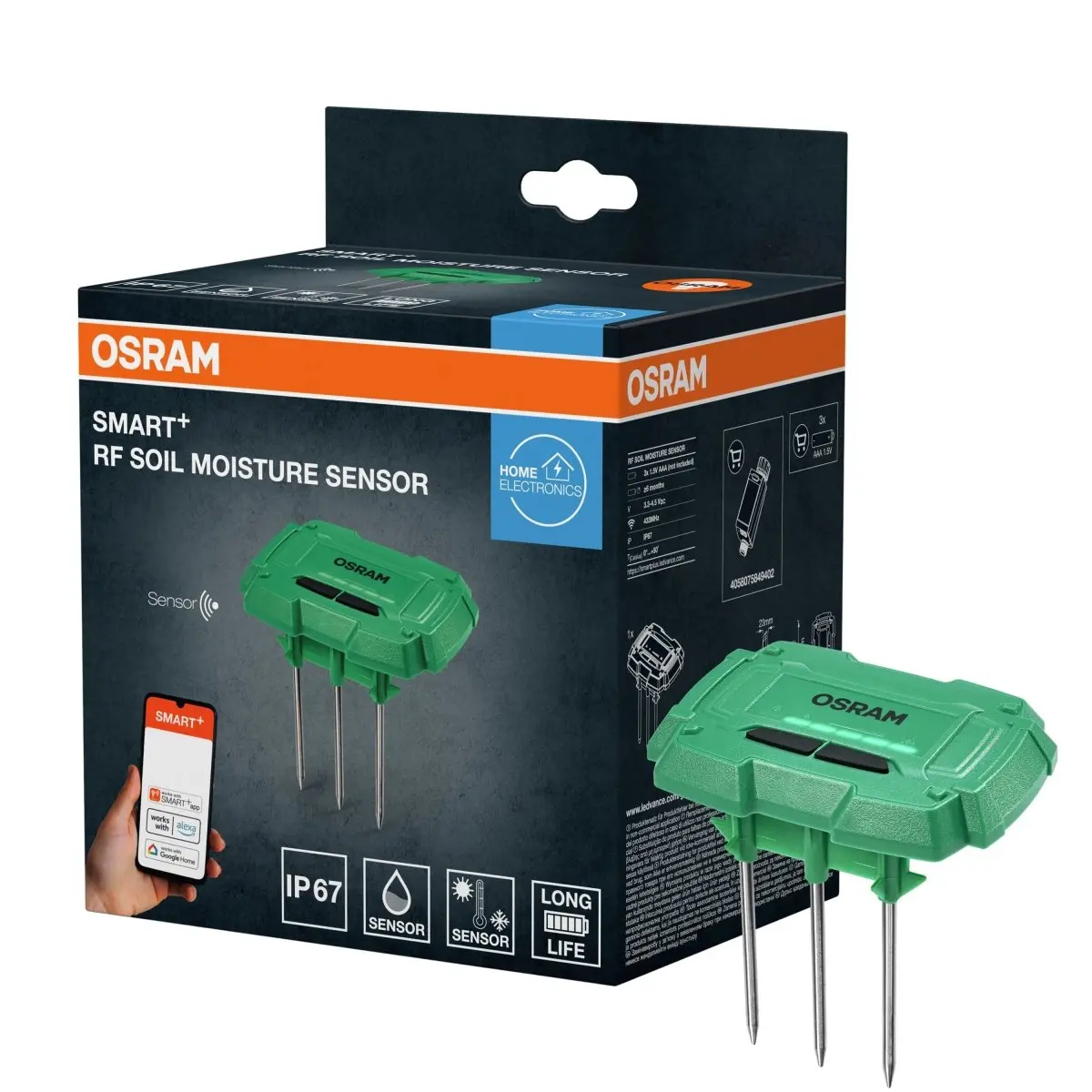 LEDVANCE Smart+ - Senzor půdní vlhkosti, wifi 4058075849426