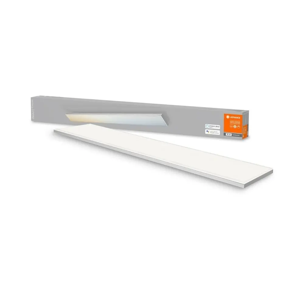Chytrý WiFi LED panel PLANON 120 x 10, nastavitelná bílá