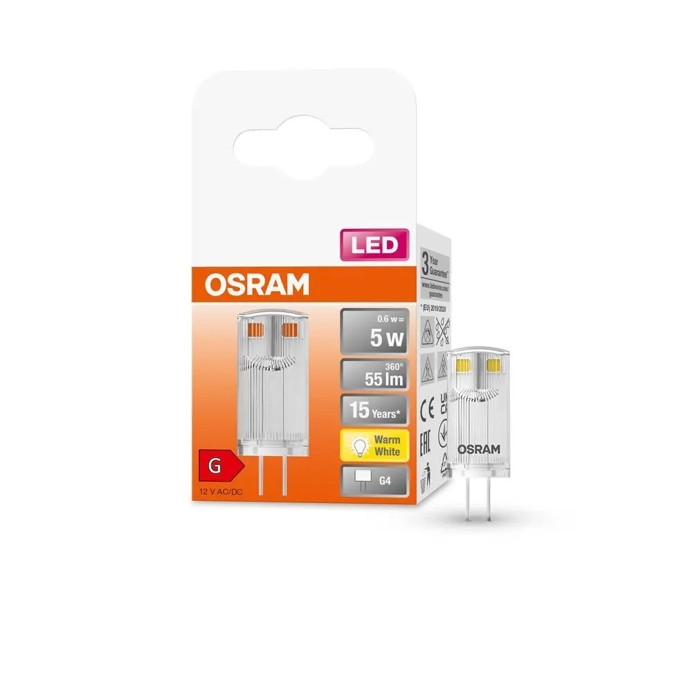 LED speciální žárovka G4 0.6 W, teplá bílá