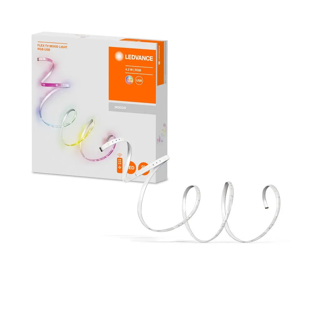 Moderní RGB LED pásek za televizi s USB 1.5m 4.2W FLEX TV