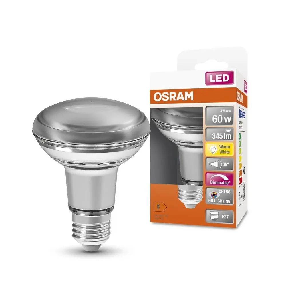 Stmívatelná LED HD žárovka E27 4,9 W SUPERSTAR, teplá bílá