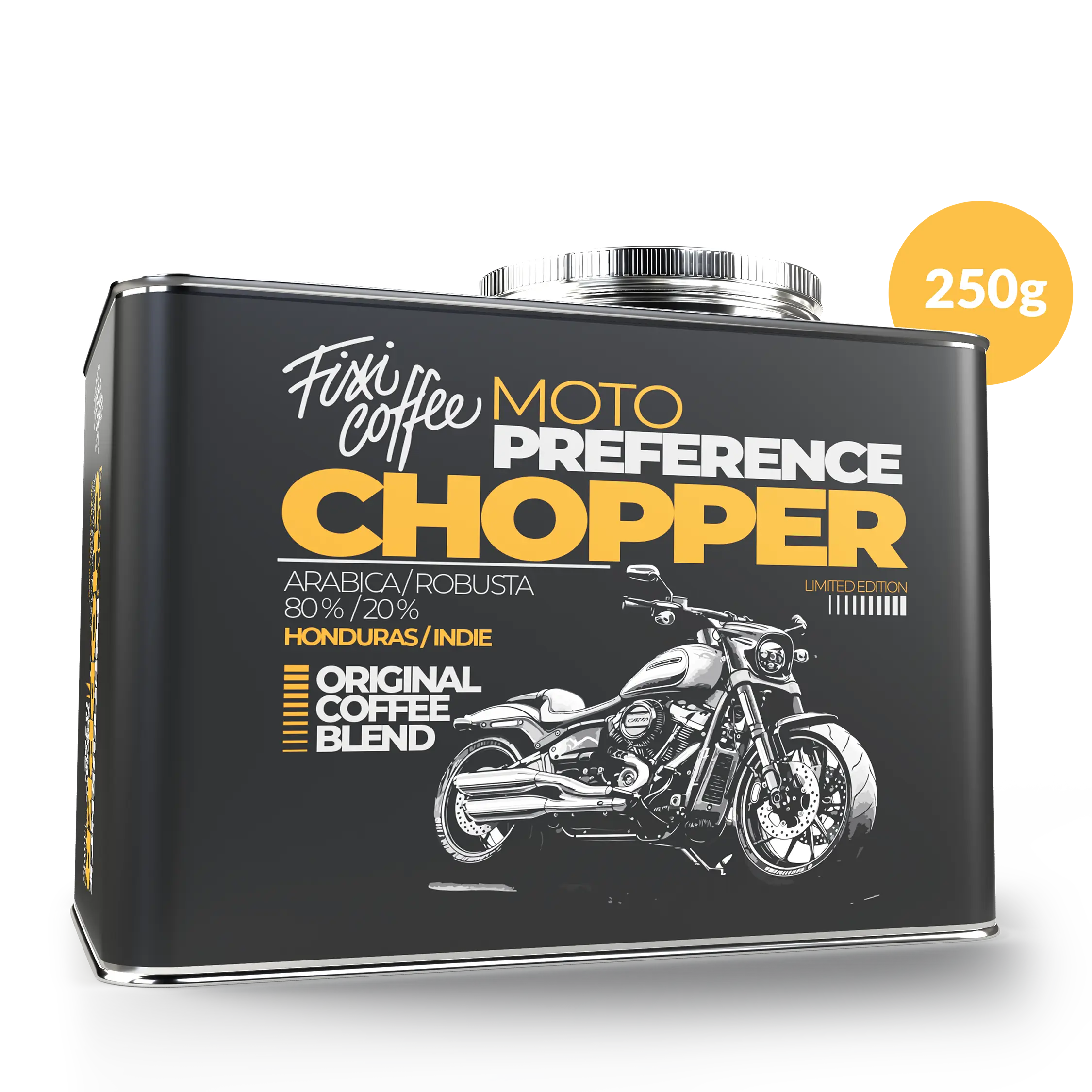 Fixi Coffee Motokafe – Chopper – výběrová káva