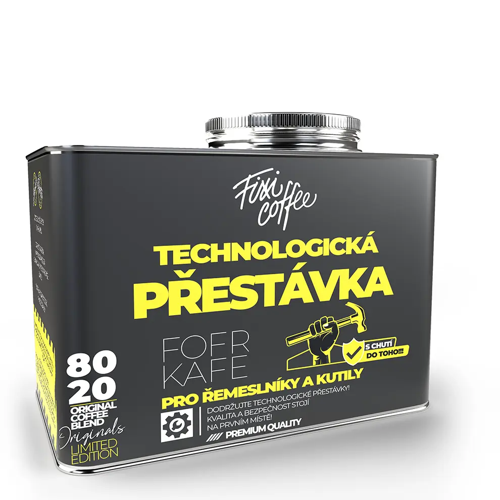 Fixi Coffee Fofr kafe – Technologická přestávka, směs výběrové kávy