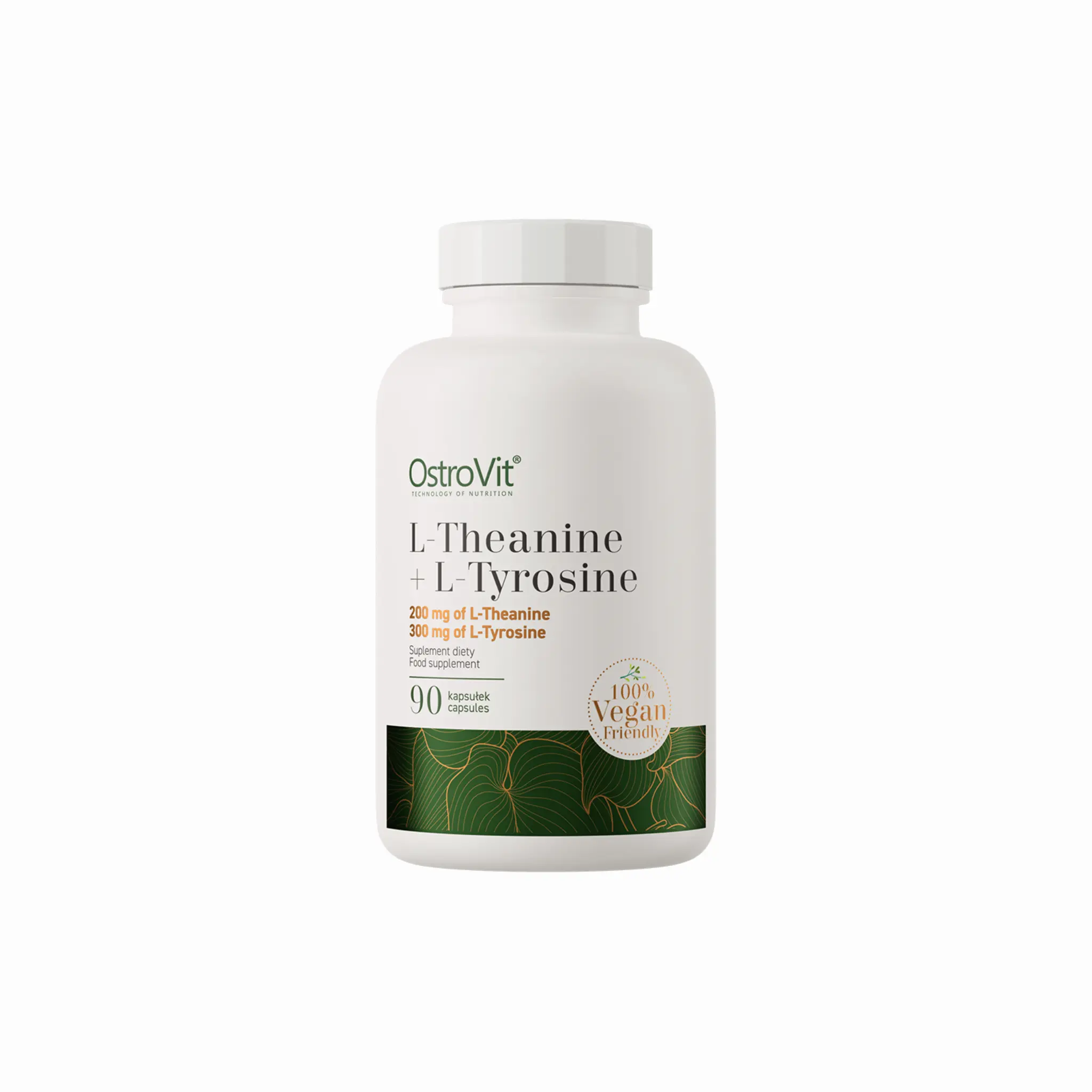 Ostrovit L-Theanine + Tyrosine vege 90 kapslí