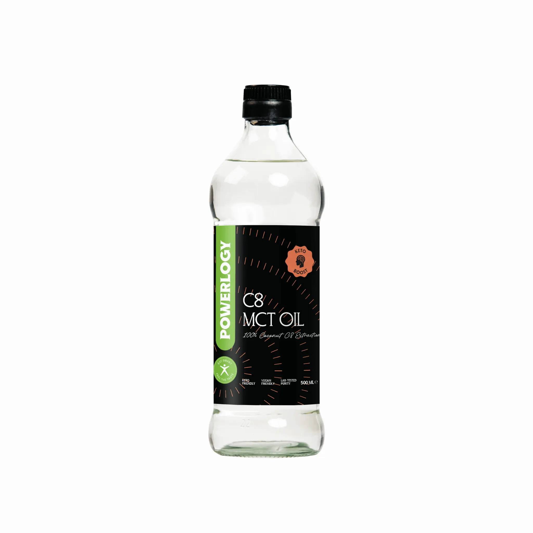 Powerlogy C8 MCT Oil 500 ml