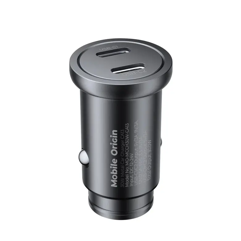 Nabíječka do auta Mobile Origin CA13 Dual Car Charger 30W USB-C