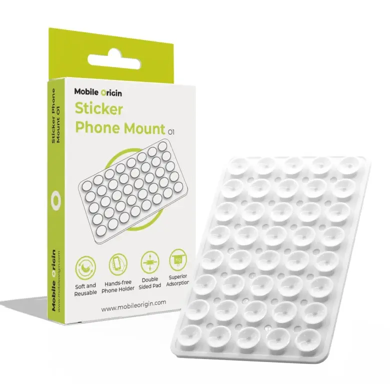 Držák telefonu Sticker Phone Mount O1 Mobile Origin – bílý