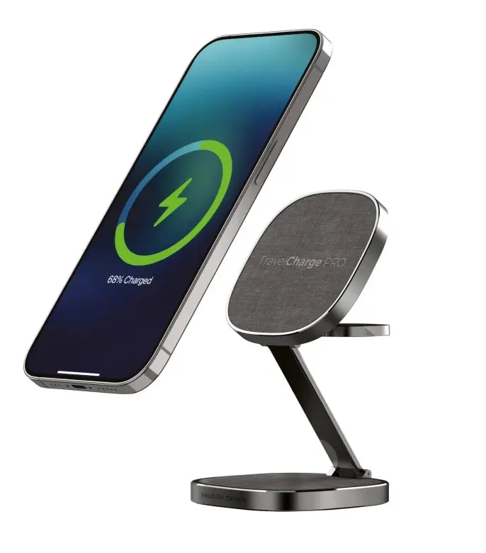Mobile Origin TravelCharge PRO MagSafe nabíječka šedá