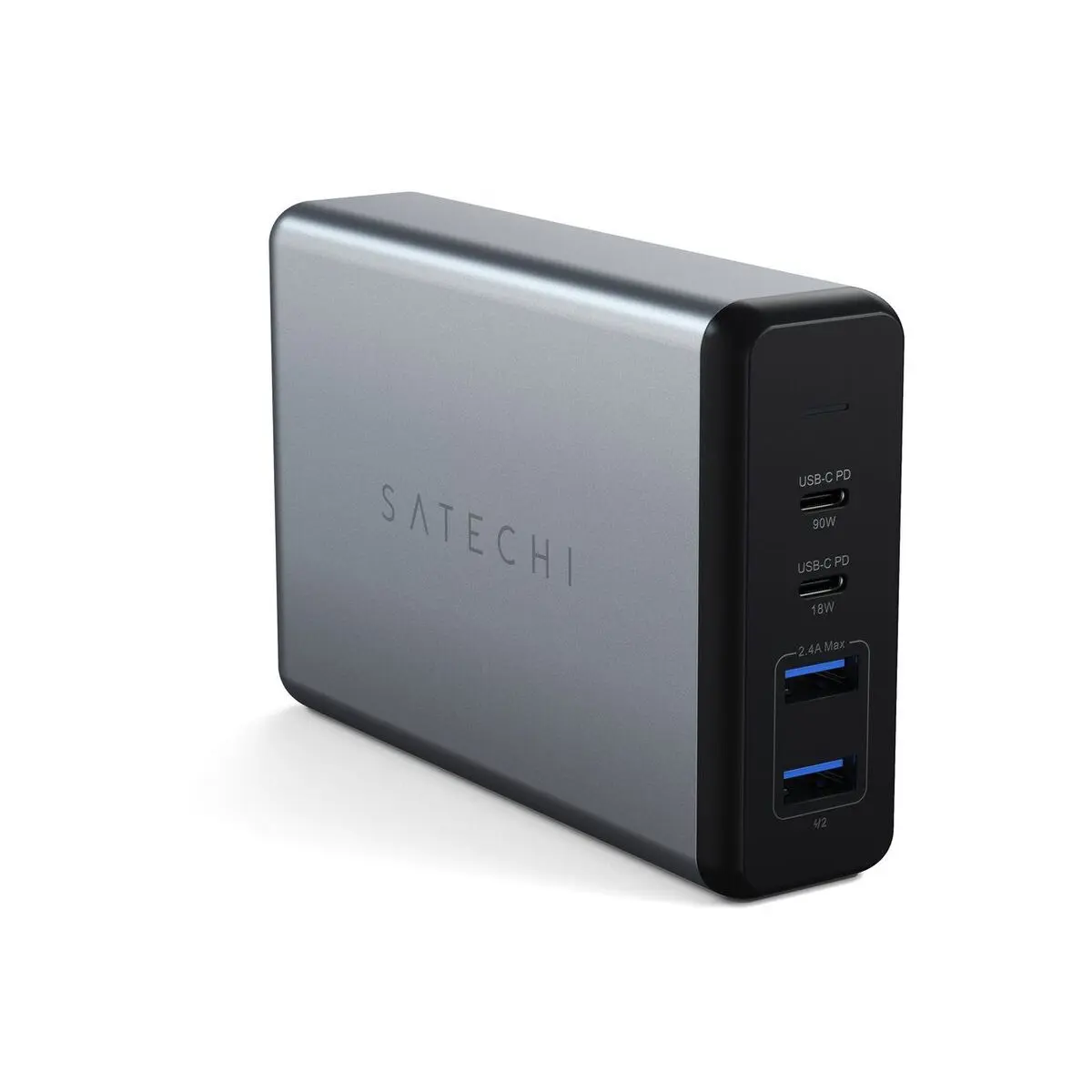 Satechi 108W TYPE-C cestovní adaptér vesmírně šedý