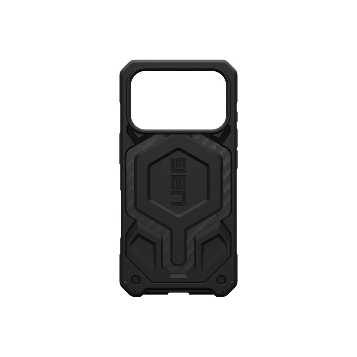UAG Monarch Pro MagSafe Carbon Fiber kryt iPhone 17 Pro černý