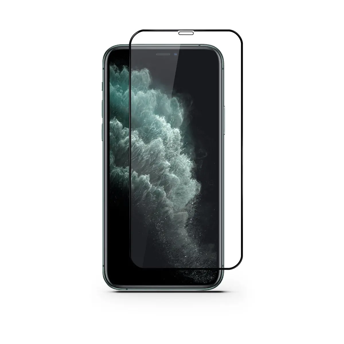 Ochranné sklo iSTYLE 3D+ GLASS iPhone XS Max / 11 Pro Max - černé