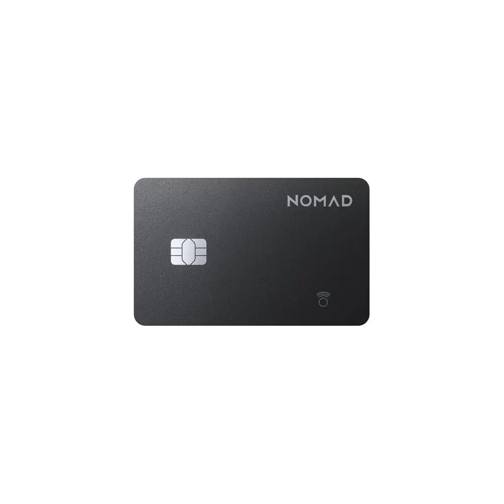Lokalizační karta s Apple Find My a MagSafe Nomad Tracking Card Pro - černá
