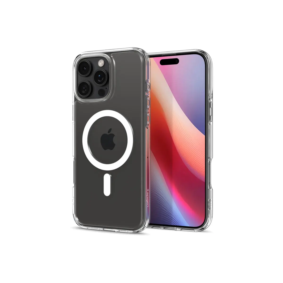 Kryt pro iPhone 16 Pro Spigen Crystal Hybrid MagSafe - bílý