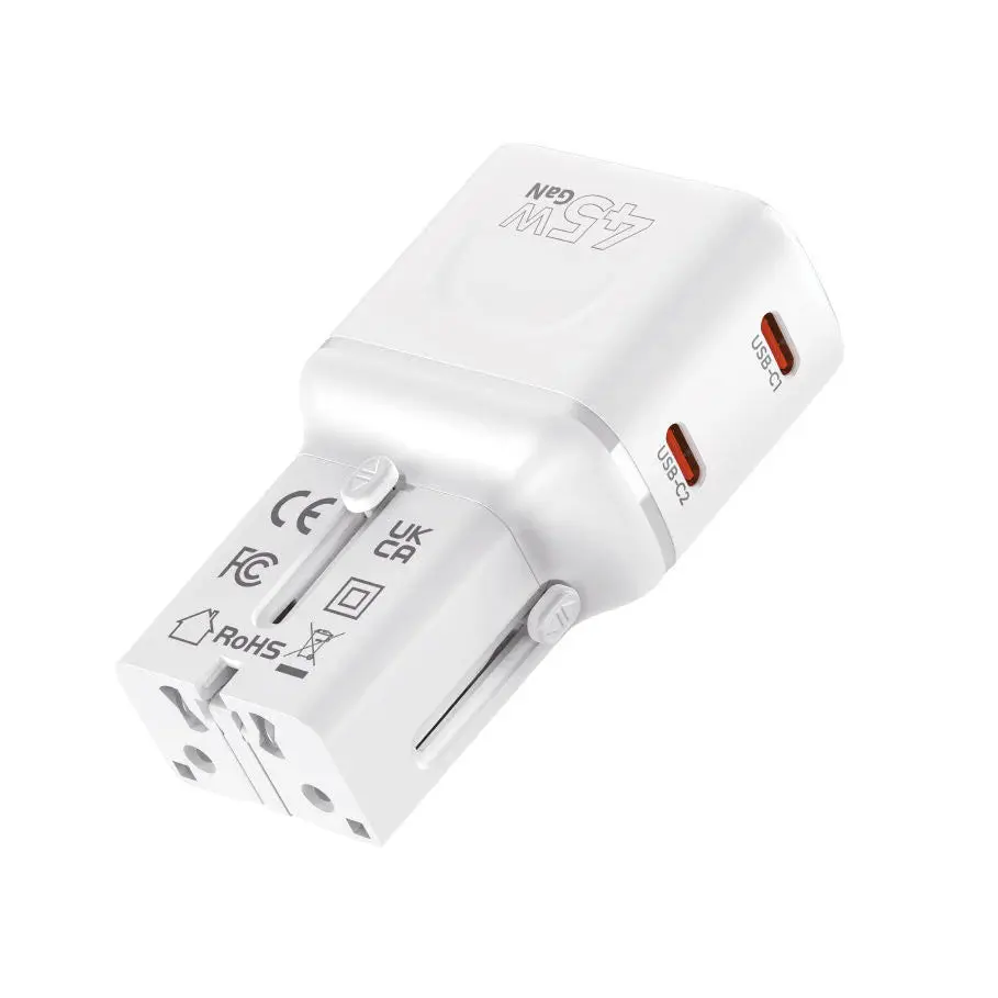 45W univerzální cestovní adaptér Mobile Origin Travel Adapter PW26