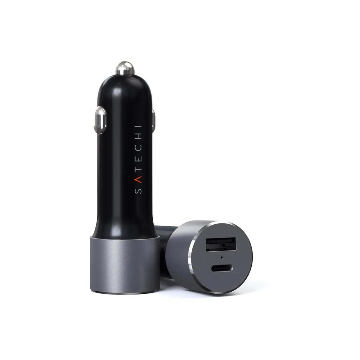 Satechi 72W Type-C PD Car Charger nabíječka do auta vesmirně šedá