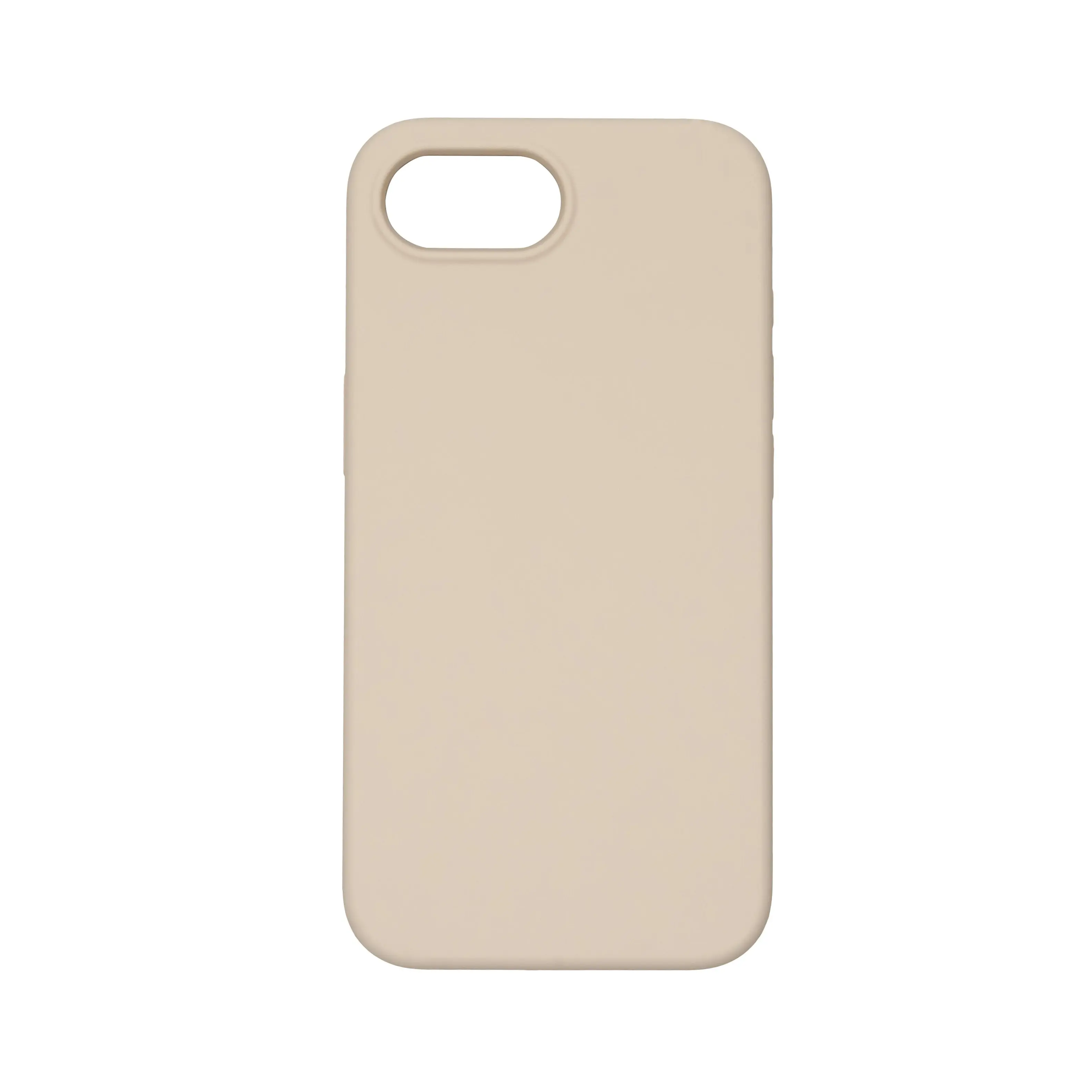 MagSafe silikonový kryt pro iPhone 16e Dviced Silicone Magnetic Case - béžový