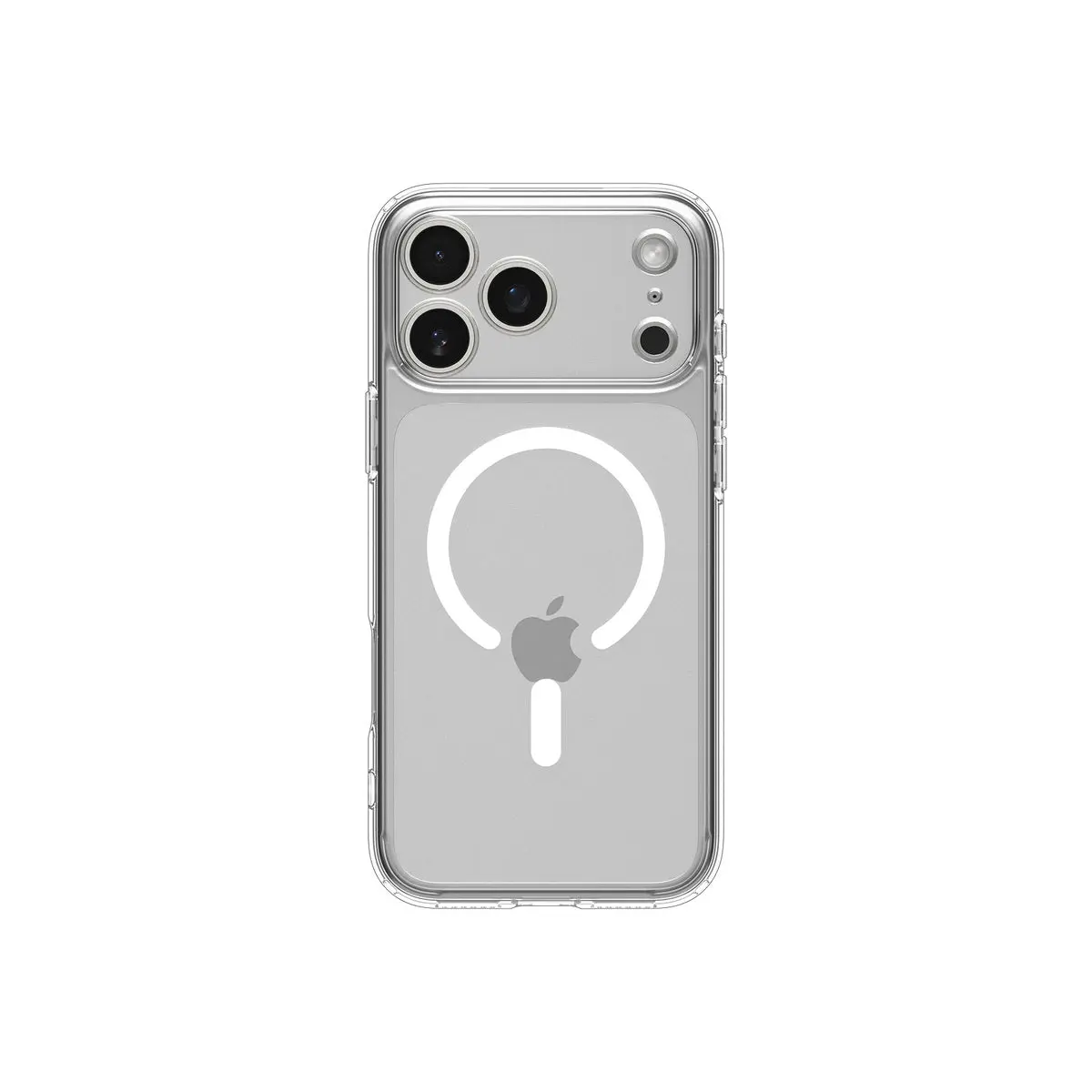 Spigen Ultra Hybrid MagSafe kryt iPhone 17 Pro Max clear white