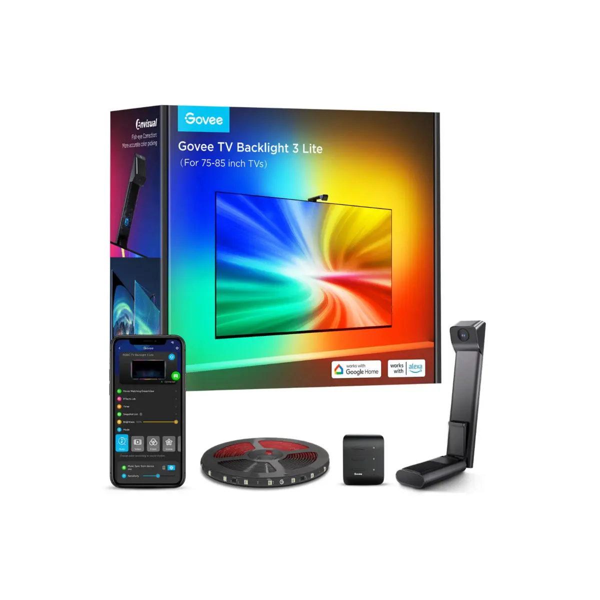 Govee TV Backlight 3 Lite TV 75-85" SMART LED podsvícení RGBIC