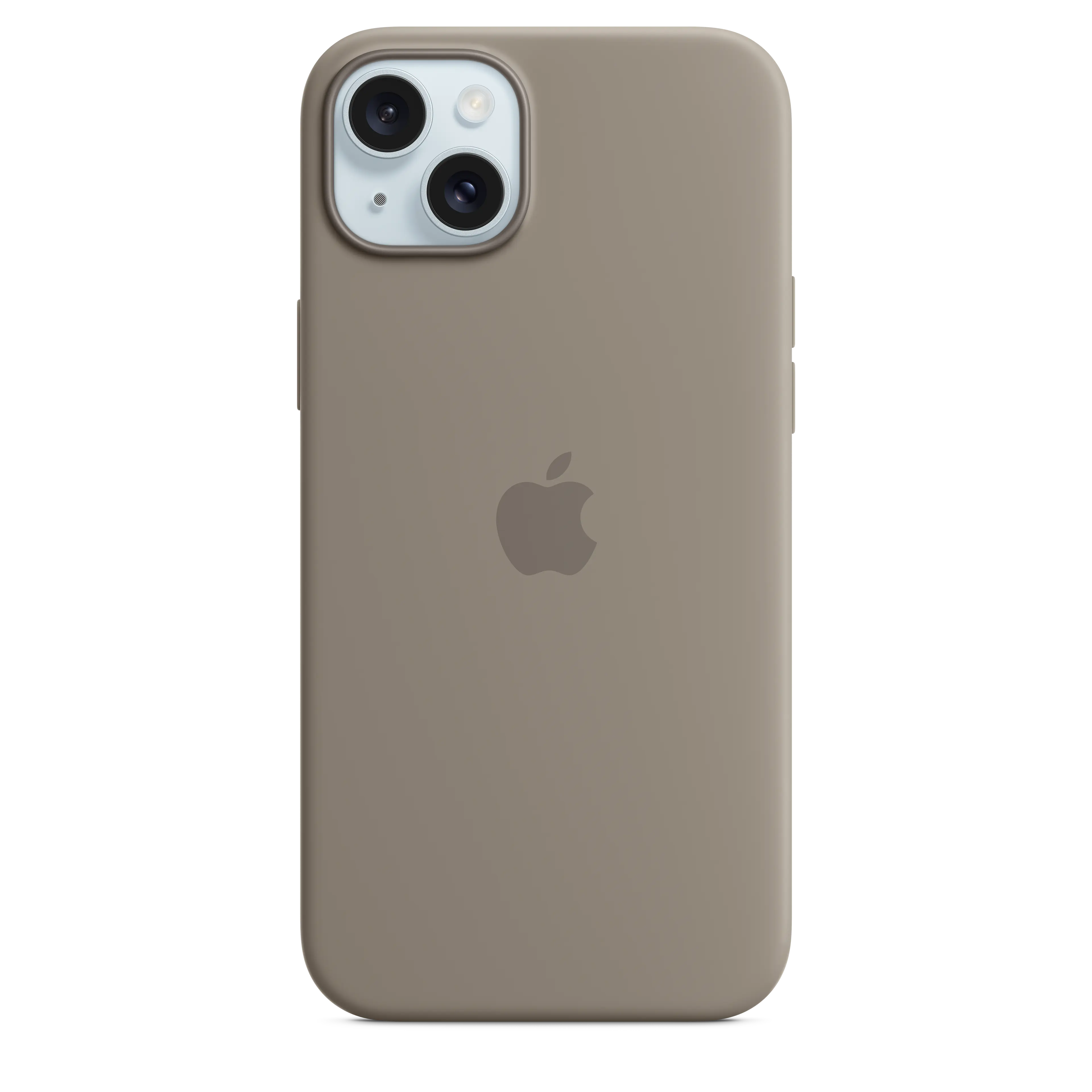 iPhone 15 + Silicone Case with MagSafe - Clay