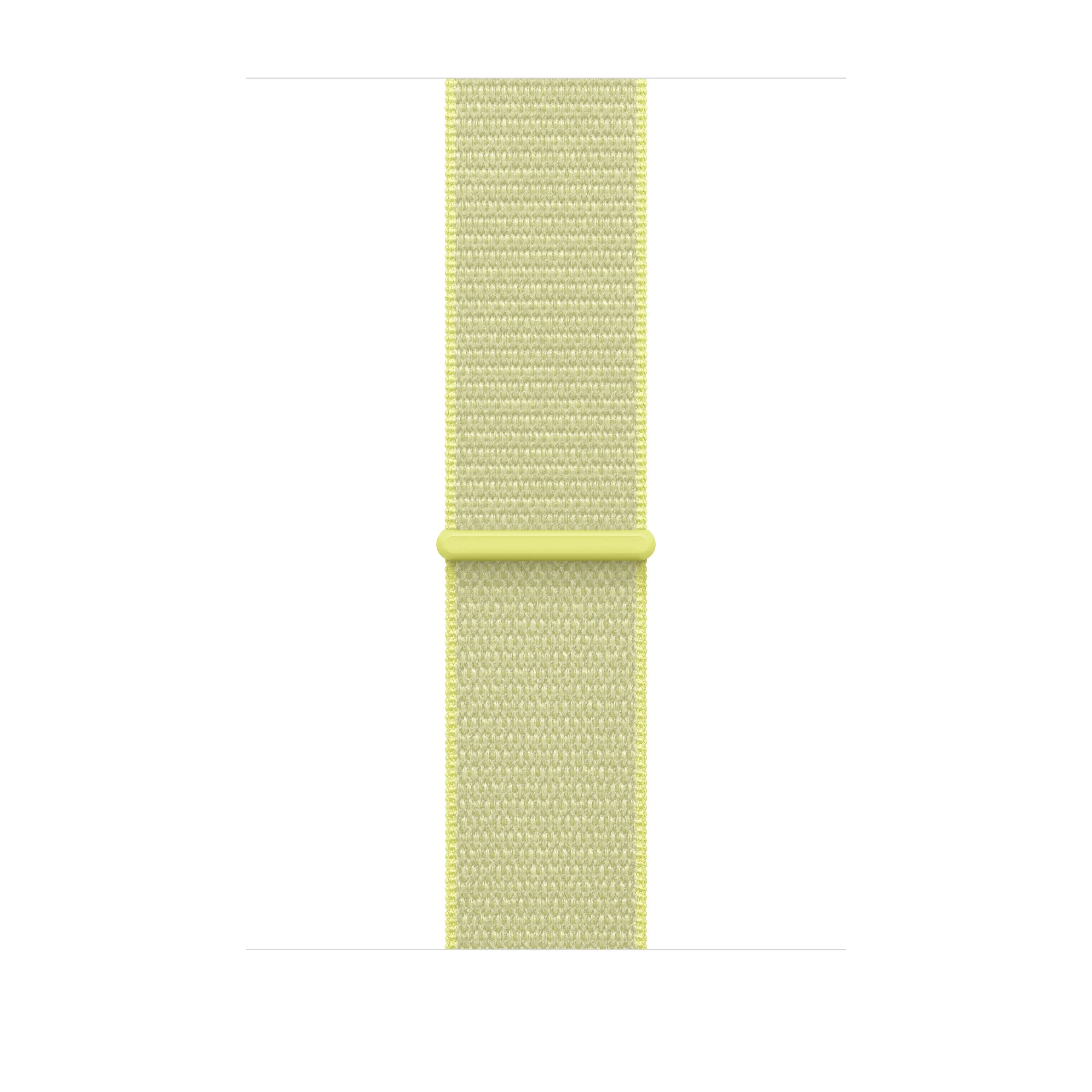 Řemínek pro Apple Watch 44/45/46/49 mm Apple neonově žlutý provlékací sportovní