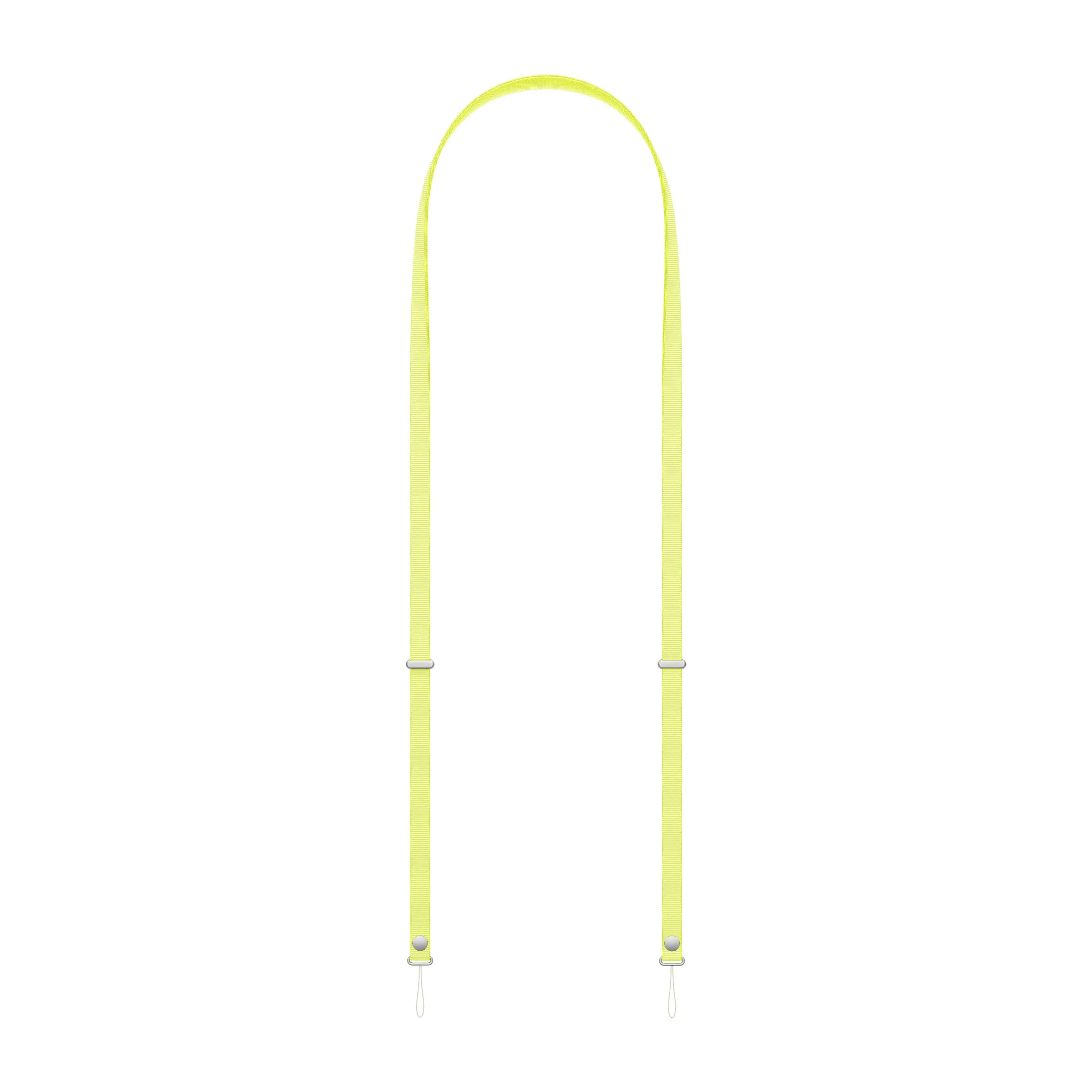Crossbody popruh Apple - neonově žlutý