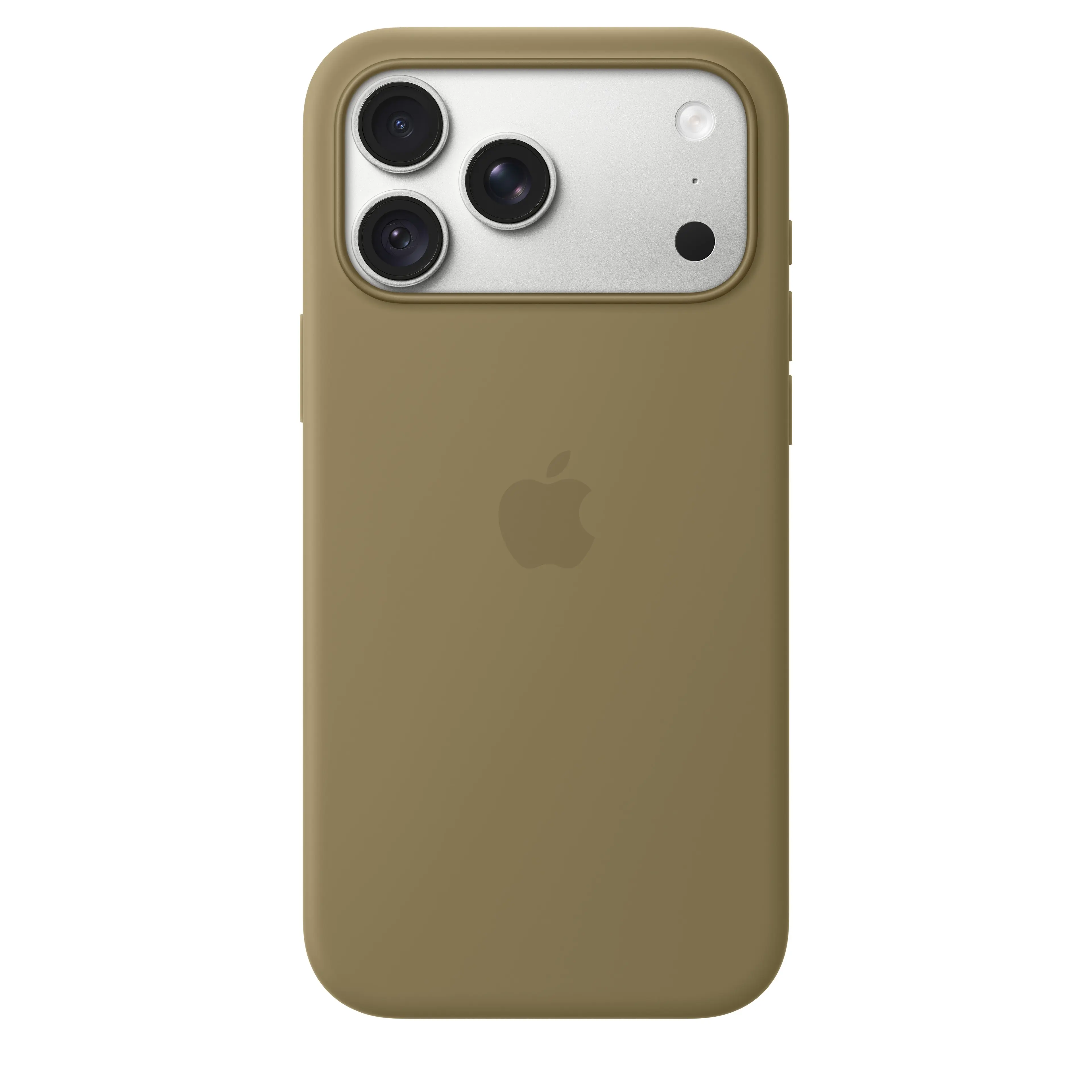 iPhone 18 Pro Max Silicone Case with MS - Olive