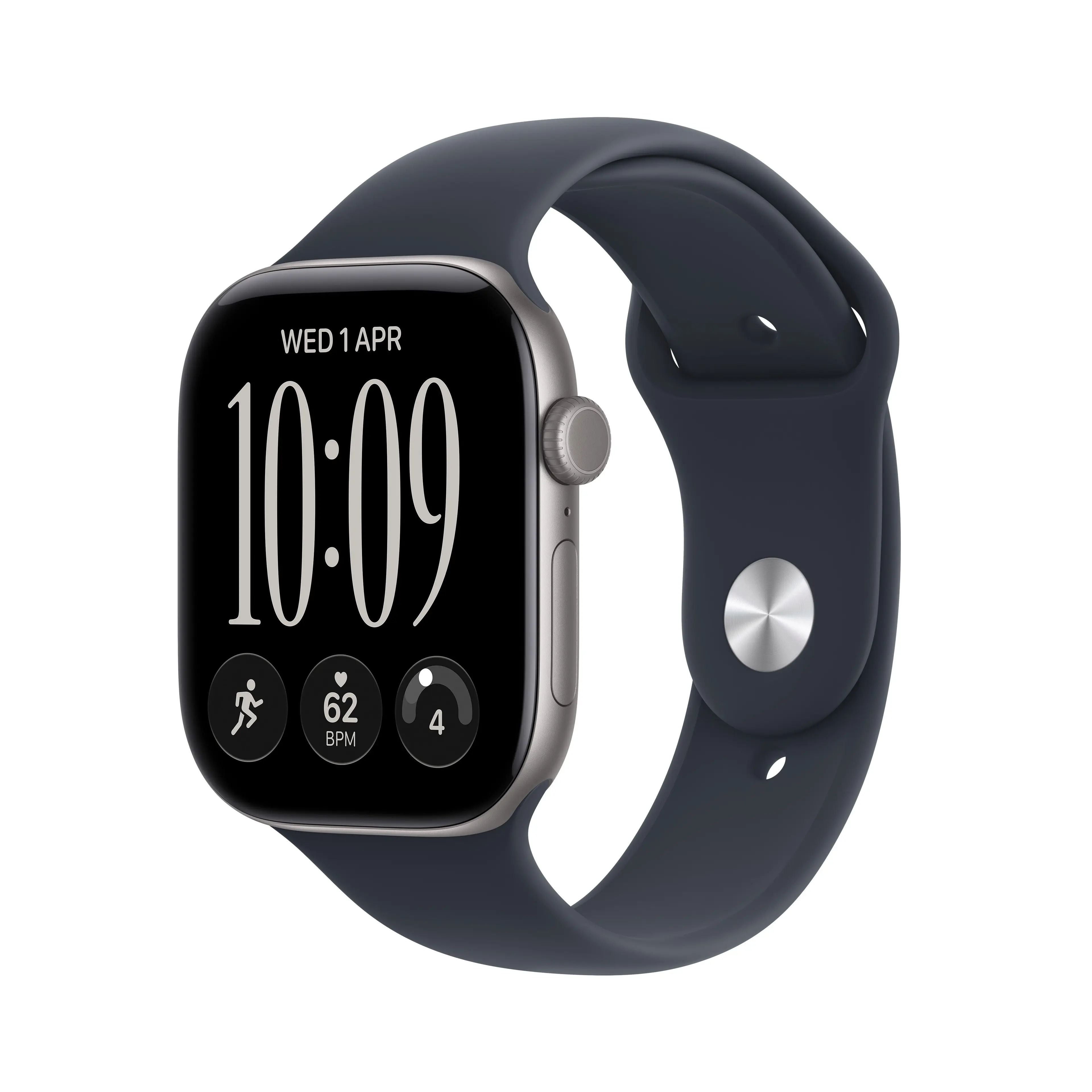 Apple Watch S12 46 Space Grey A.C/Navy Blue S.B.-SM