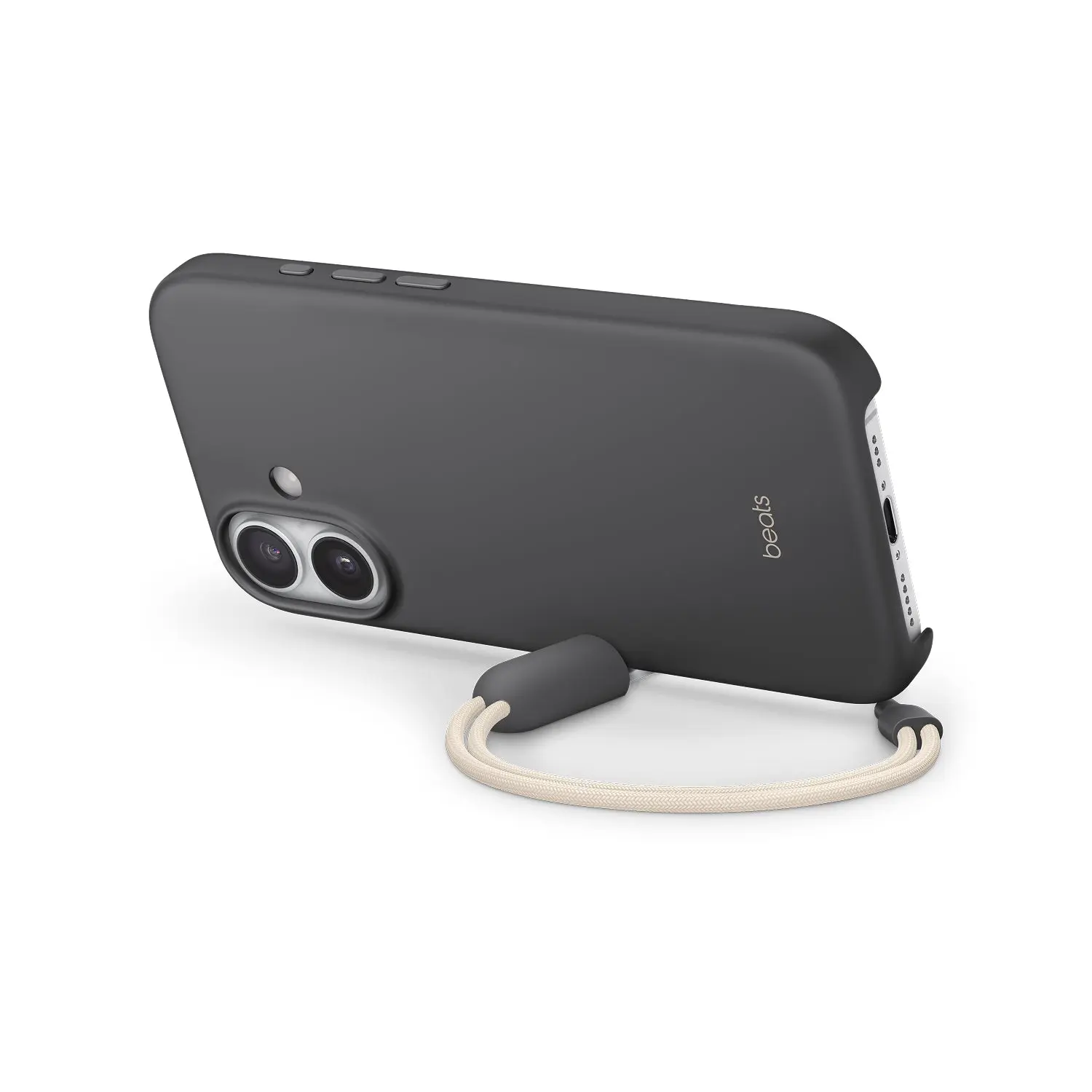 Kryt se stojánkem pro iPhone 17 Beats s MagSafe a ovladačem fotoaparátu - granitově šedý