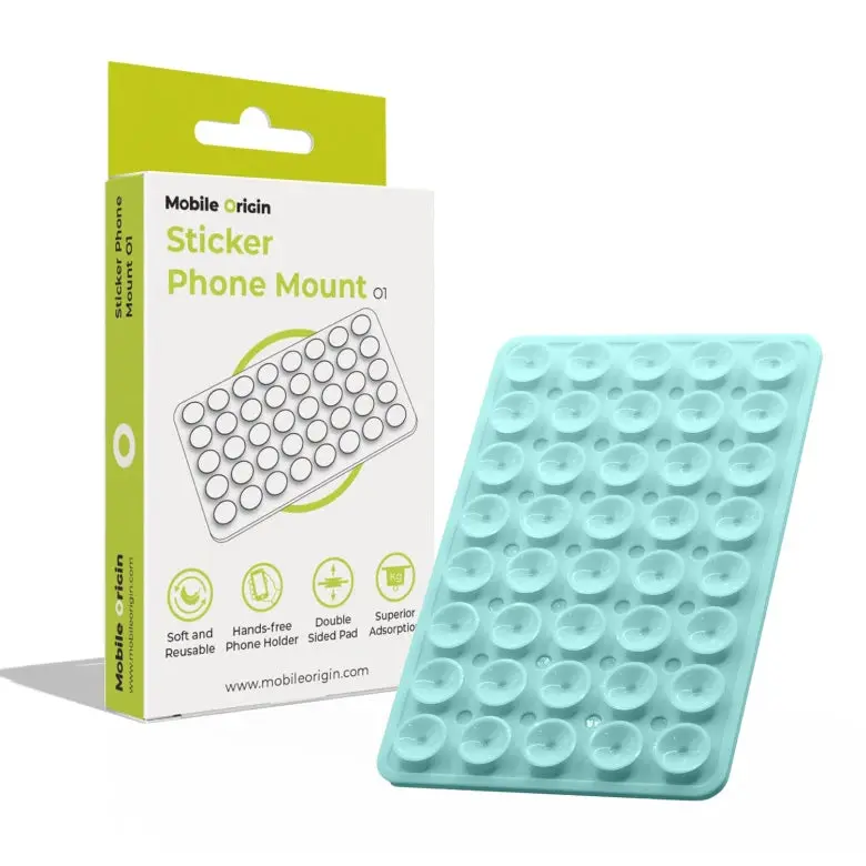 Držák telefonu Sticker Phone Mount O1 Mobile Origin – modrý