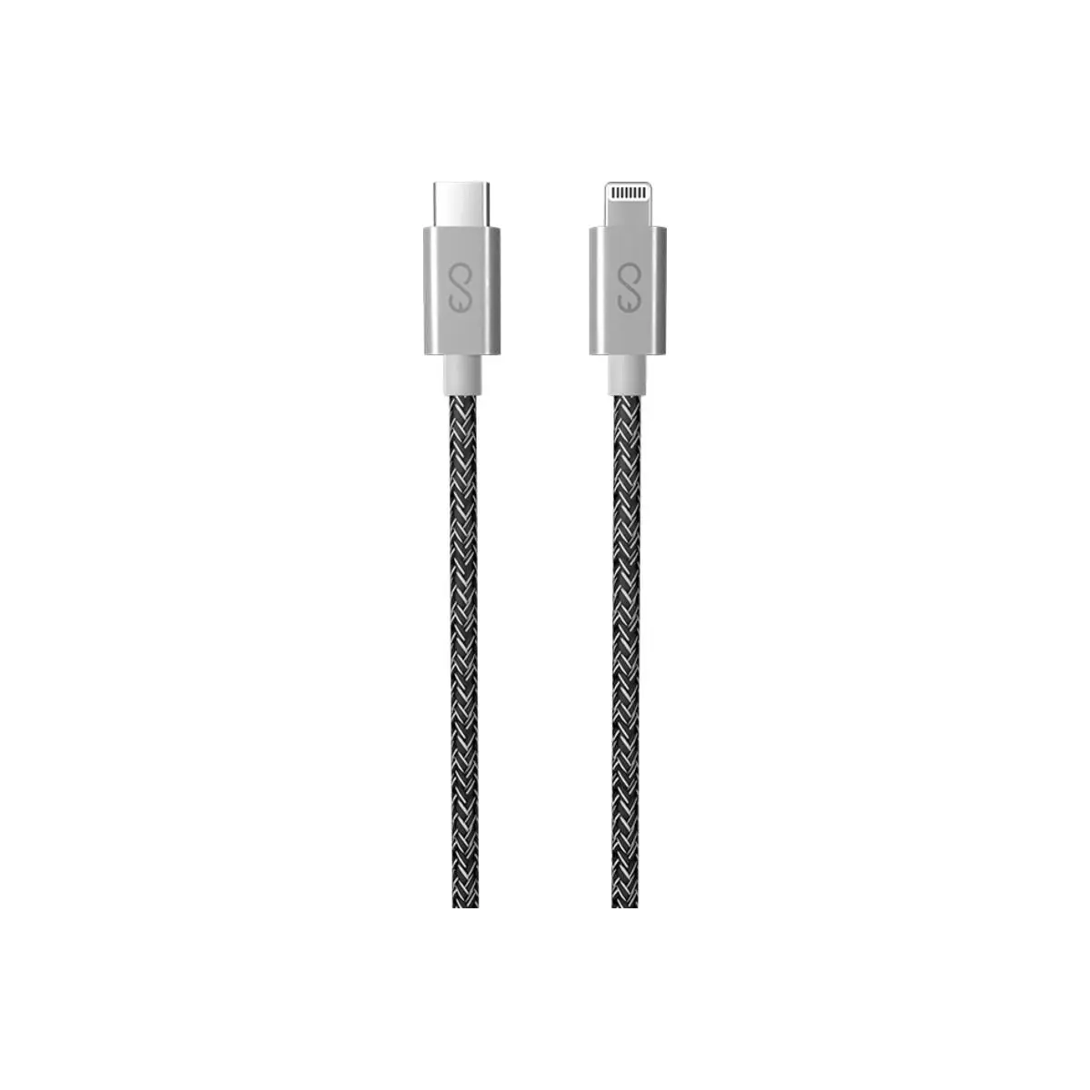 Odolný napájecí kabel USB-C na Lightning 1,2 m - vesmírně šedá
