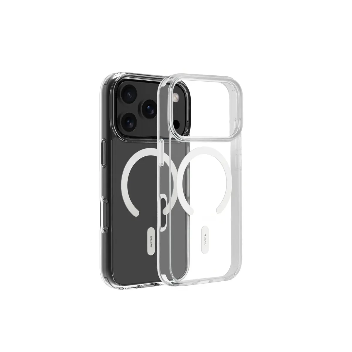 Průhledný MagSafe kryt Dviced pro iPhone 18 Pro - bílý