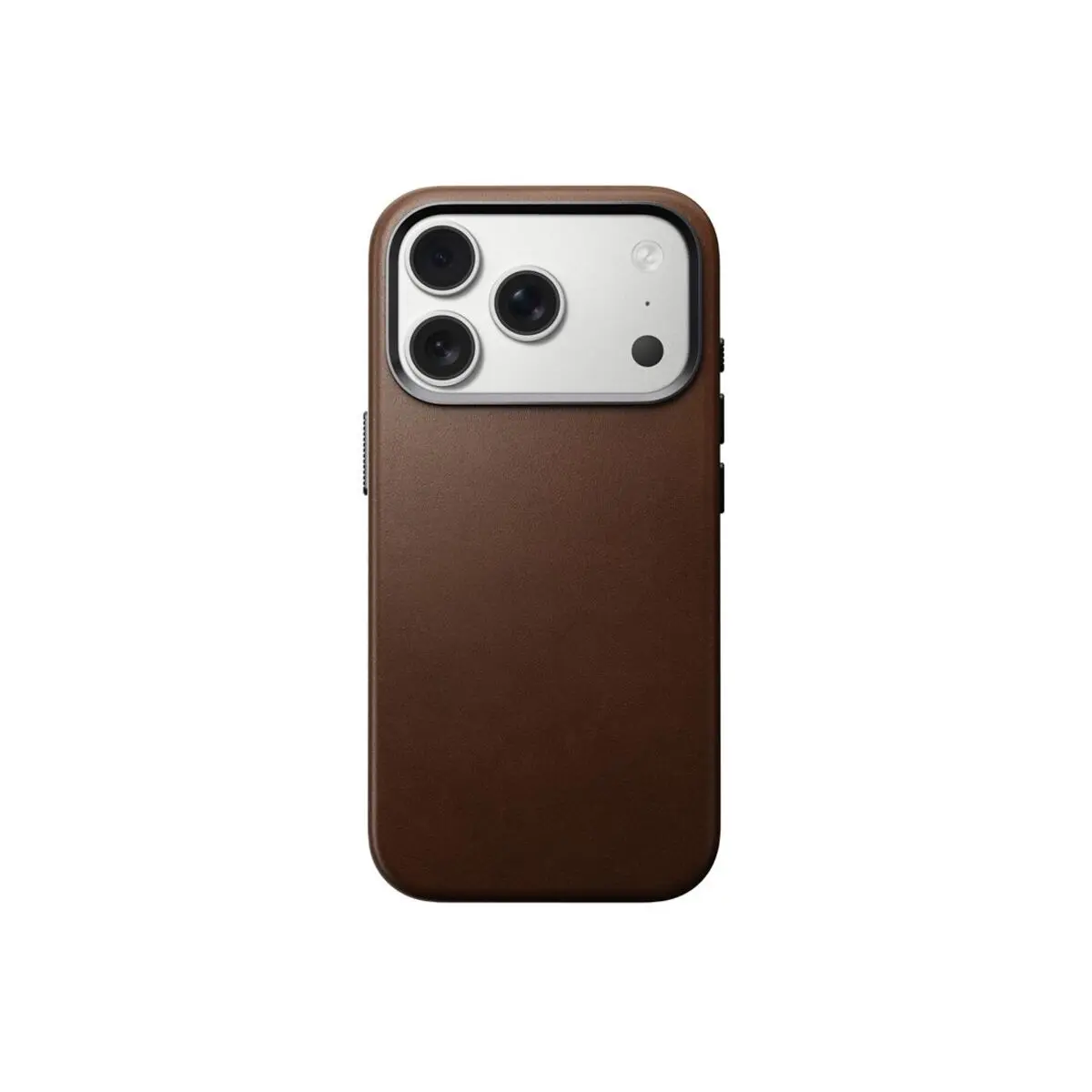 Nomad Traditional Leather Case MagSafe kožený kryt iPhone 17 Pro Brown
