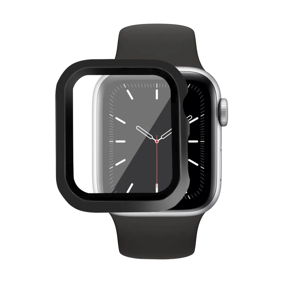 Kryt pro Apple Watch 4/5/6/SE (44 mm) iSTYLE - černý