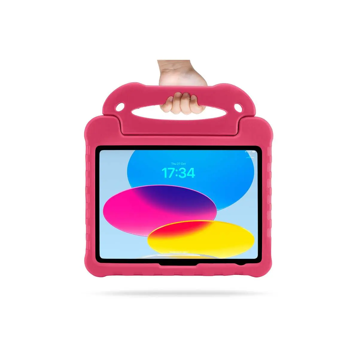 Pipetto Activity dětské ochranné pouzdro pro Apple iPad 10.9" (2022) růžová
