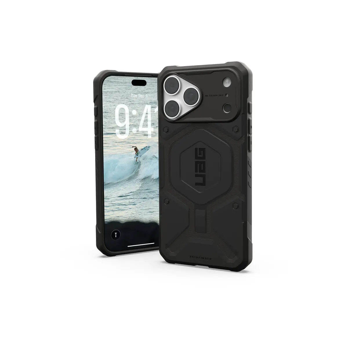 MagSafe kryt pro iPhone 18 Pro Max/17 Pro Max UAG Pathfinder MagSafe - černá