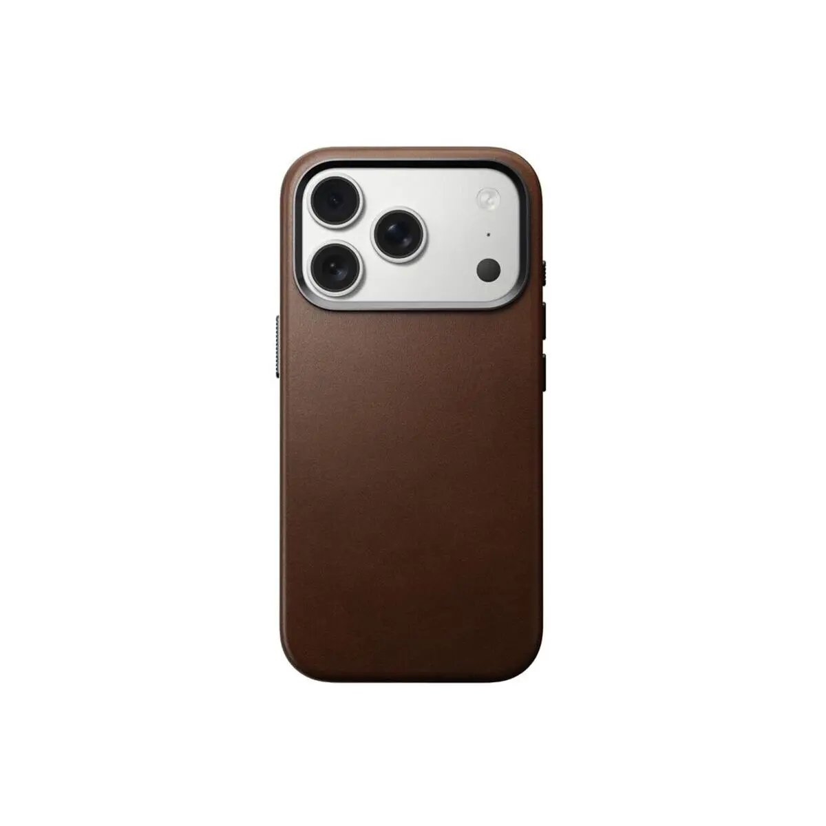 Nomad Traditional Leather Case MagSafe kožený kryt iPhone 17 Pro Brown