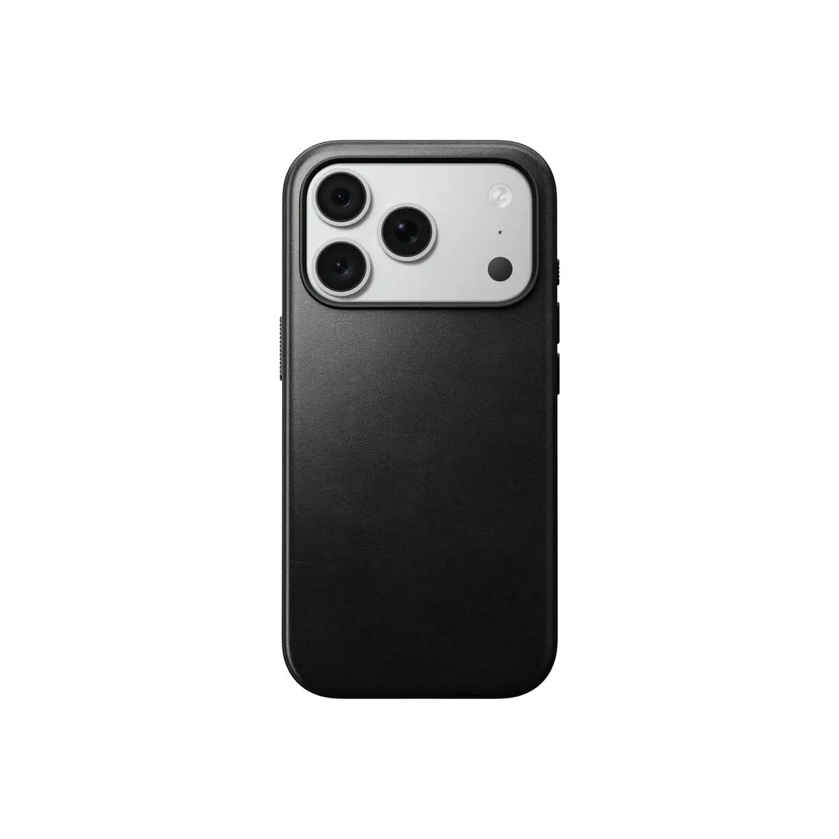 Kožený kryt pro iPhone 18 Pro/17 Pro Nomad Modern Leather Case Horween - černá