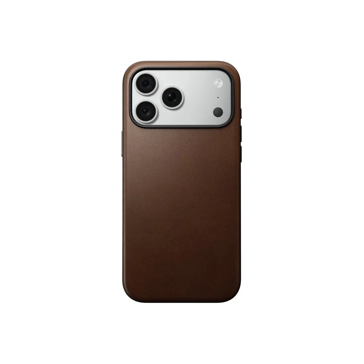 Kožený kryt pro iPhone 18 Pro Max/17 Pro Max Nomad Modern Leather Case - hnědá