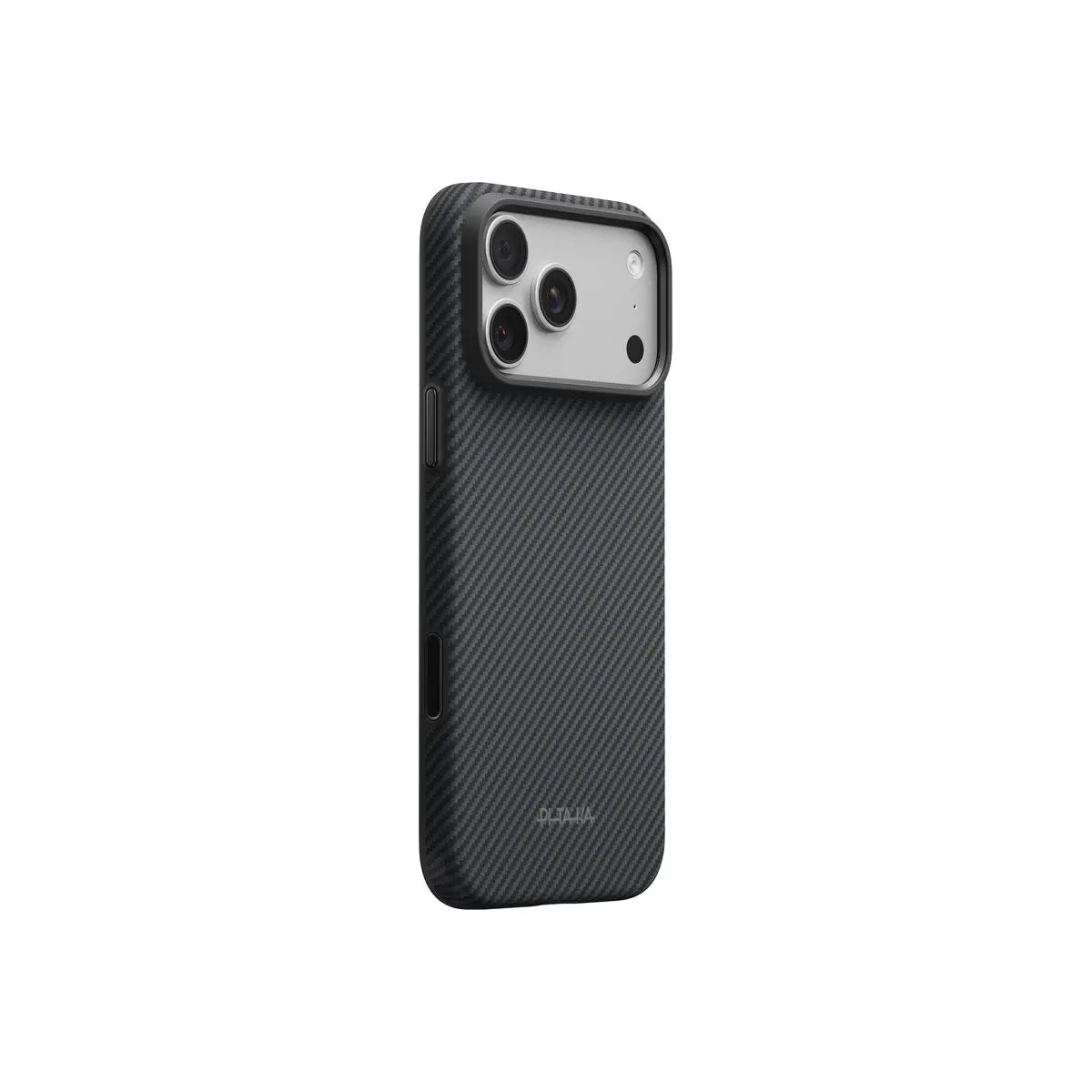 Kryt pro iPhone 18 Pro Max Pitaka Summa Case - černý/šedý