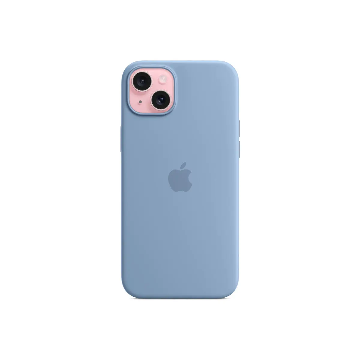 Apple iPhone 15 Plus Silicone Case with MagSafe - Winter Blue