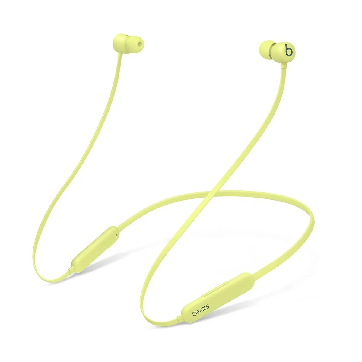 Apple Beats Flex bezdrátová sluchátka citrónově žlutá