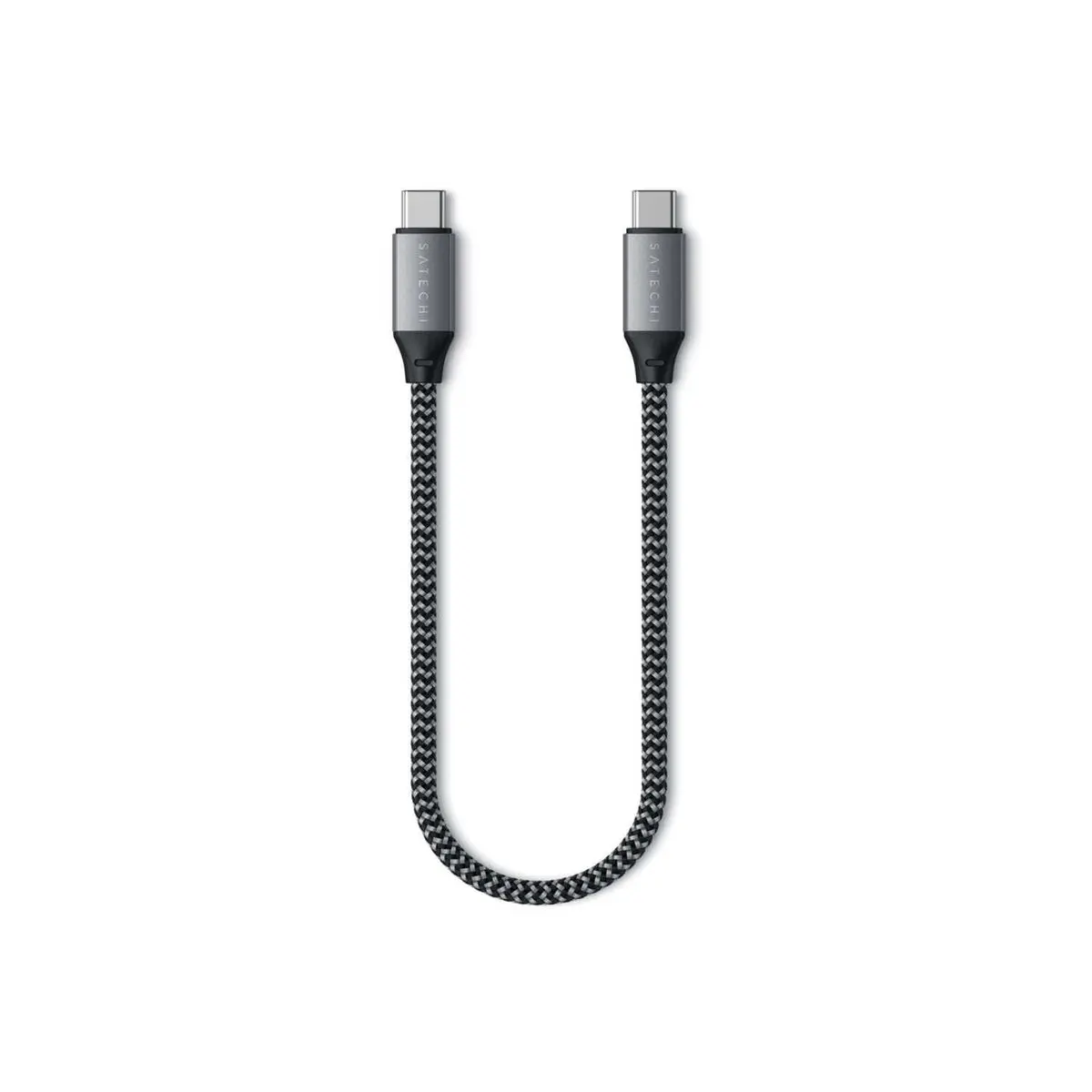 Kabel USB-C na USB-C Satechi 25 cm - vesmírně šedý