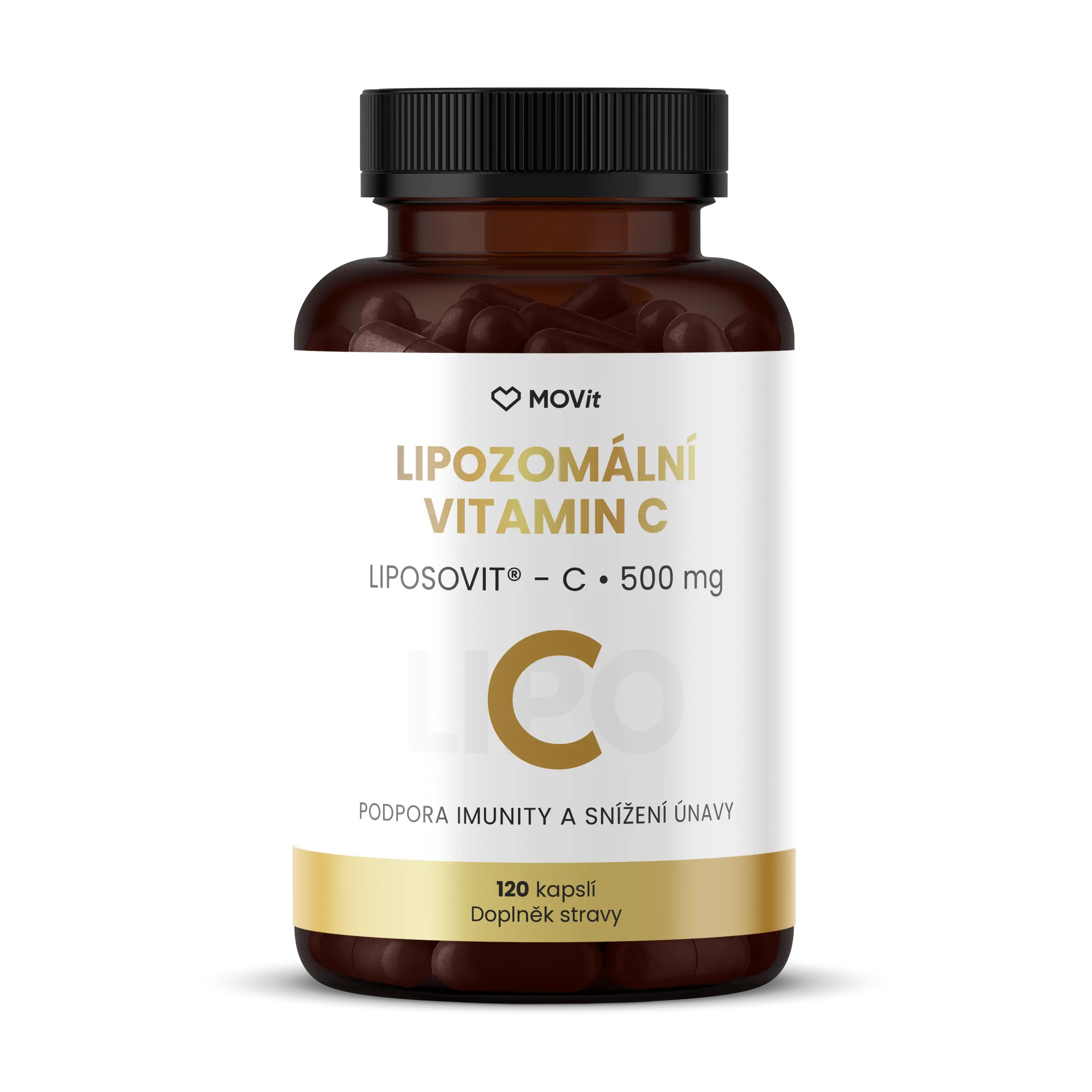 Movit Lipozomální Vitamin C 500 mg 120 kapslí