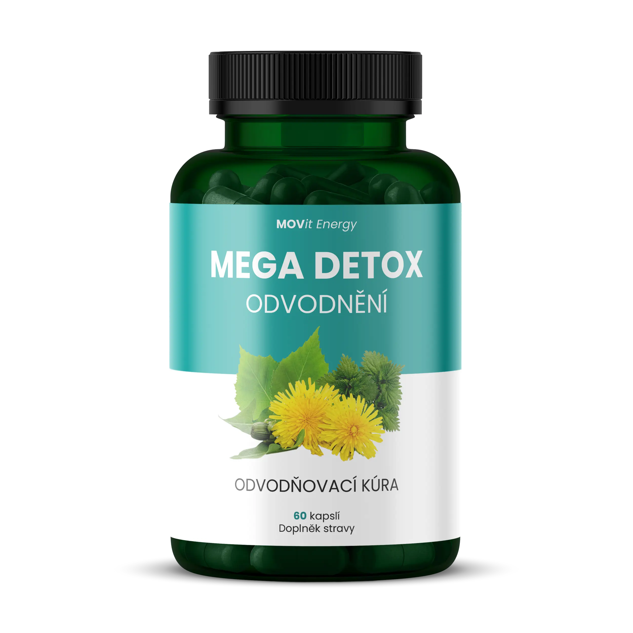 MOVit Mega Detox odvodnění 60 kapslí