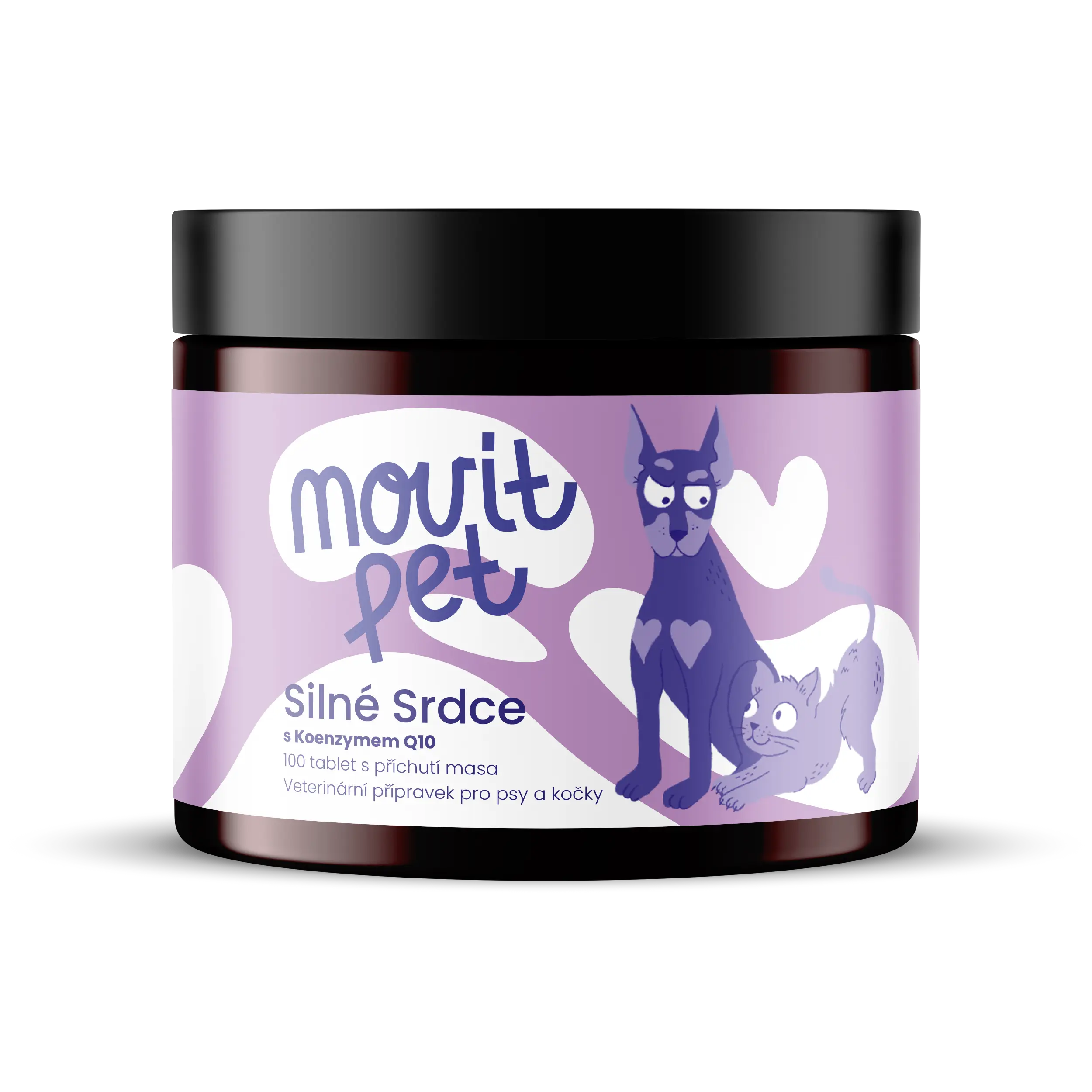 MOVit PET Silné Srdce s Koenzymem Q10 tbl.100