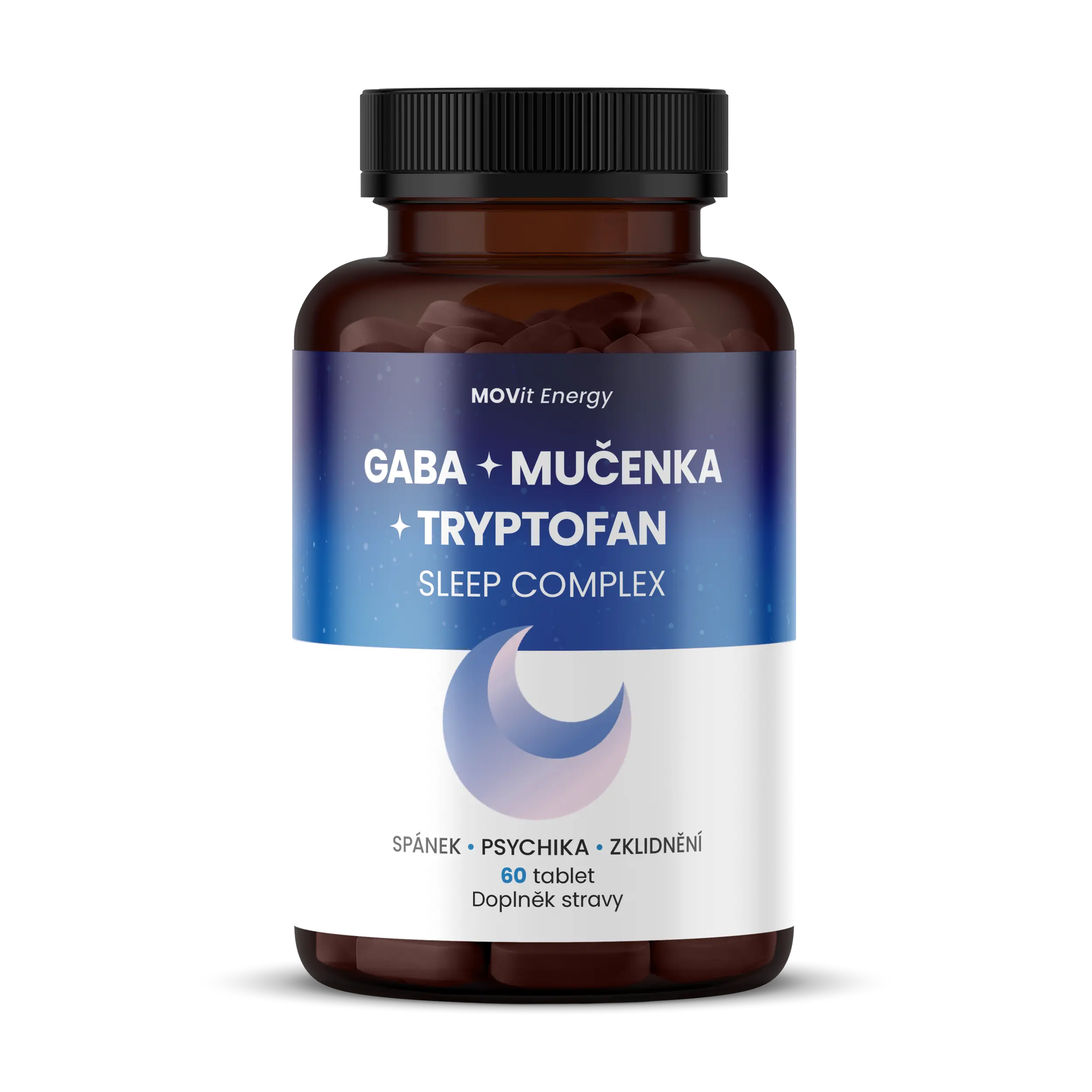 MOVit Sleep Complex GABA + Tryptofan + Mučenka 60 tablet